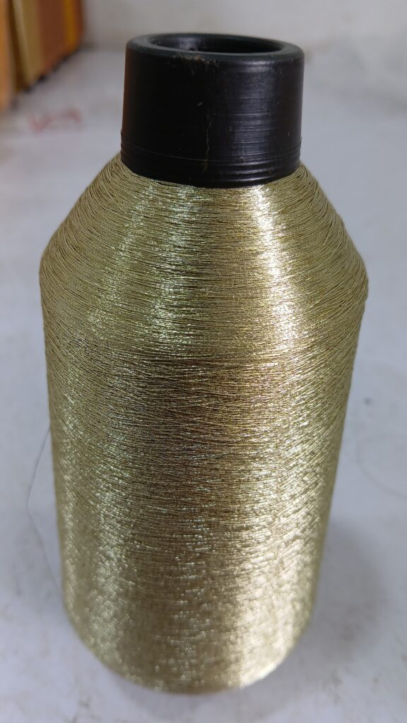 live champian color of metallic yarn
