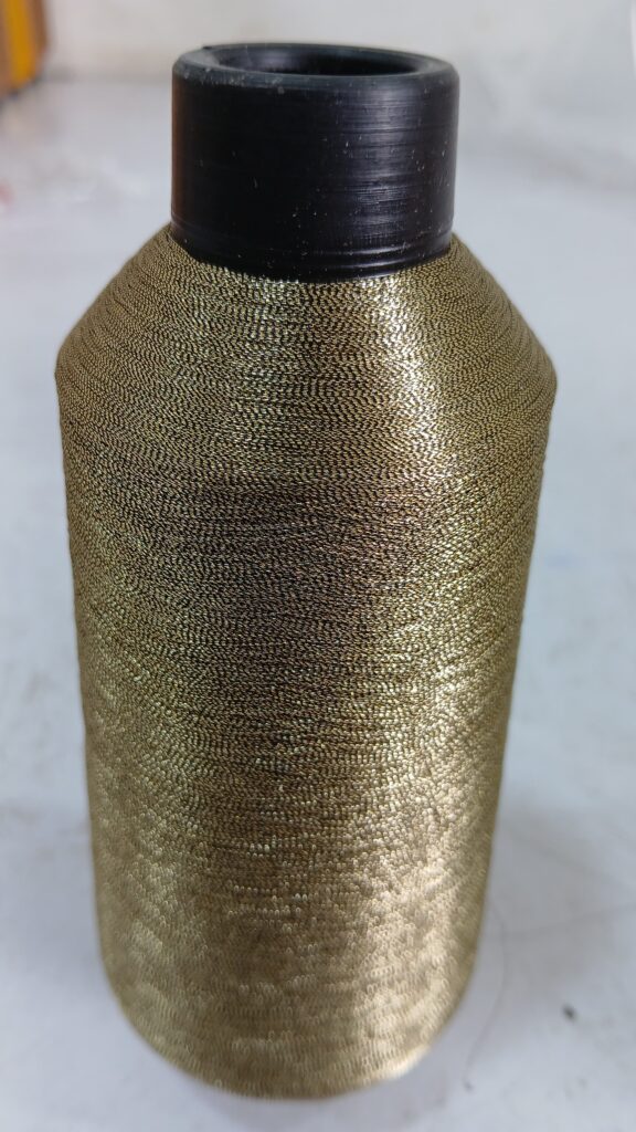 mb zebra metallic yarn